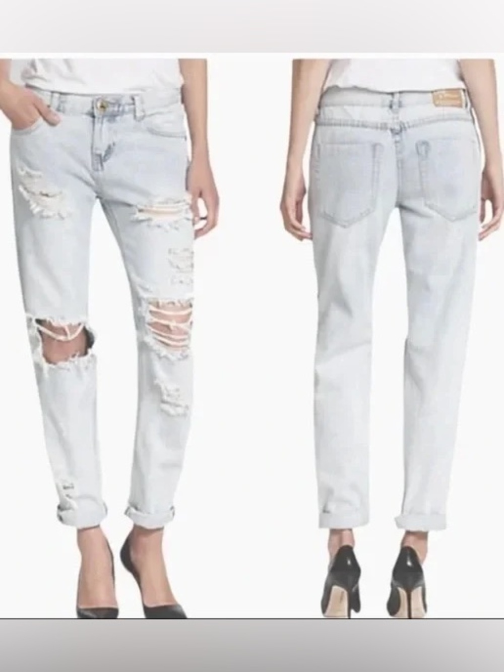 One Teaspoon Awesome Baggies low waisted jeans